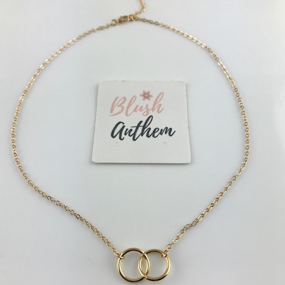 3 for $25⚡️double circle necklace - Picture 5 of 8